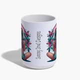 Mug - Pink/Aqua