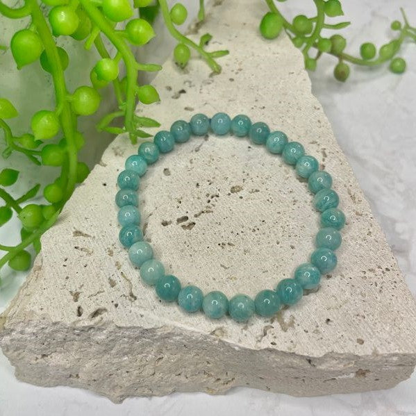 Amazonite Bead Bracelet