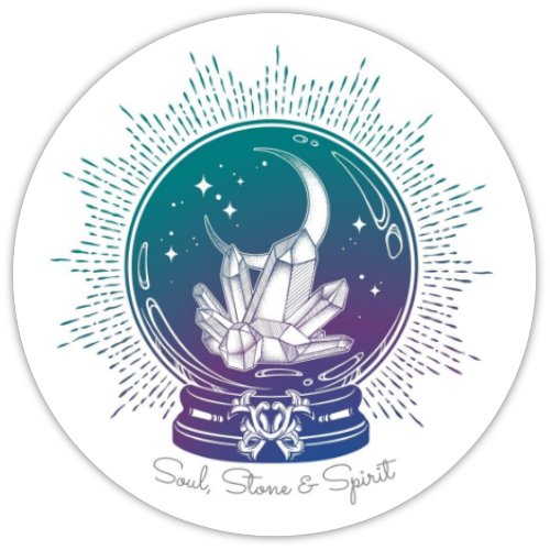 Crystal Ball Sticker