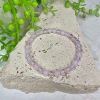 Pink Opalite Bead Bracelet