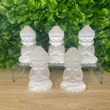 Selenite Buddha