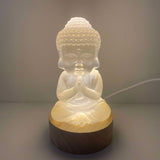 Selenite Buddha