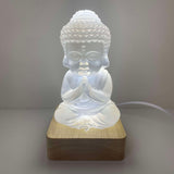 Selenite Buddha