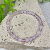 Pink Opalite Bead Bracelet