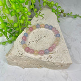 Chalcedony Bead Bracelet