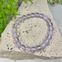 Pink Opalite Bead Bracelet