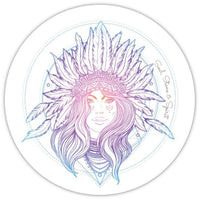 Indian Woman Sticker