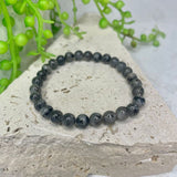 Larvikite Bead Bracelet