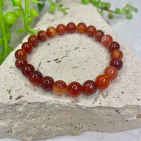 Carnelian Bead Bracelet