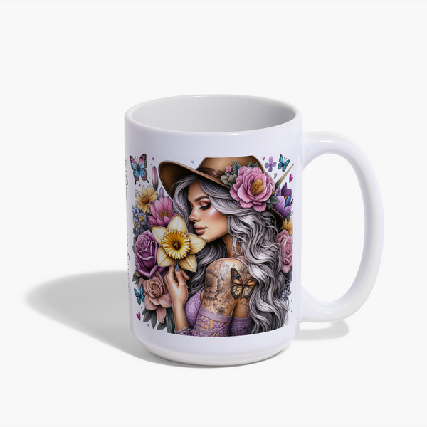 Mug - Floral Woman