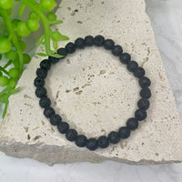 Lava Stone Bead Bracelet