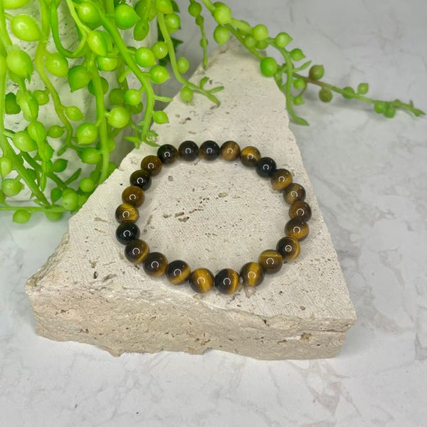 Tigers Eye Bead Bracelet