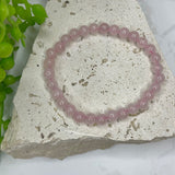 Rose Quartz Bead Bracelet