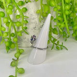 Adjustable Lotus SS Ring