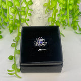 Adjustable Lotus SS Ring