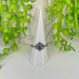 Blue Lotus SS Ring