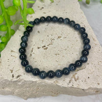 Tigers Eye - Blue Bead Bracelet