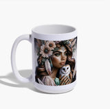 Mug - Owl & Woman