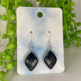 Black Obsidian Earrings