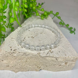 Selenite Bead Bracelet