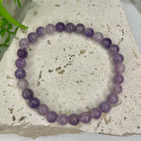 Lepidolite Bead Bracelet