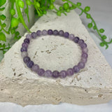 Lepidolite Bead Bracelet