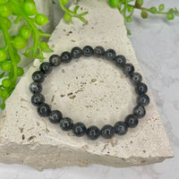 Larvikite Bead Bracelet