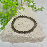 Smoky Quartz Bead Bracelet
