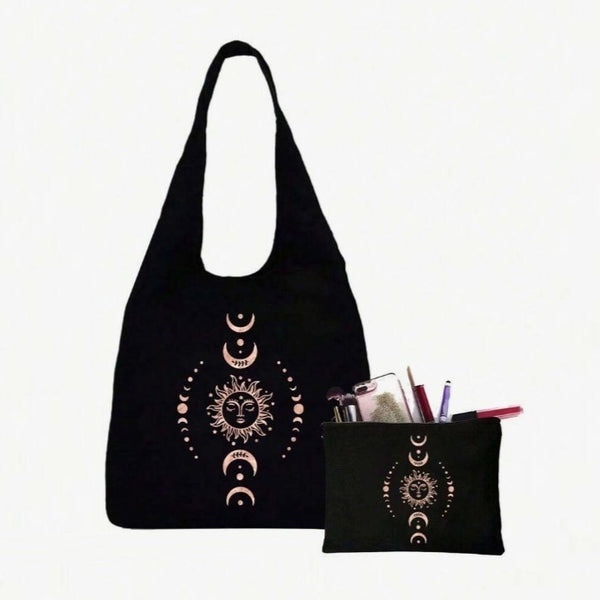 Tote Bag Set - Rose