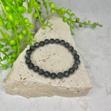 Larvikite Bead Bracelet