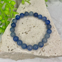 Blue Aventurine Bead Bracelet