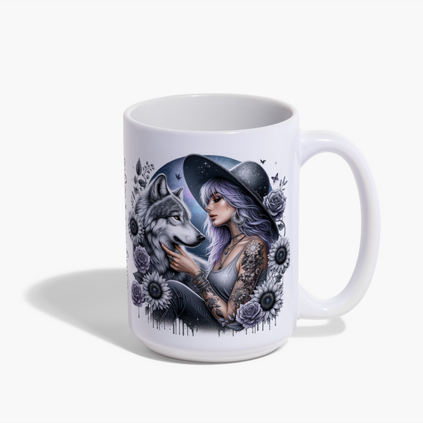 Mug - Wolf & Woman