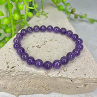 Amethyst Bead Bracelet