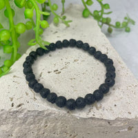 Lava Stone Bead Bracelet