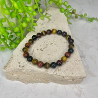Tigers Eye - Mixed Bead Bracelet