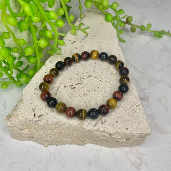 Tigers Eye - Mixed Bead Bracelet