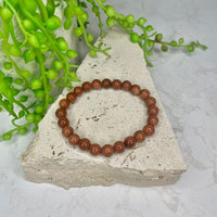 Goldstone Bead Bracelet