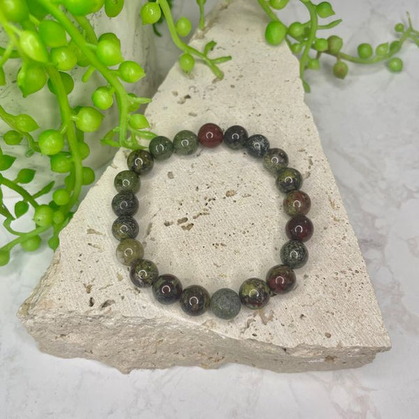 Dragon Blood Bead Bracelet
