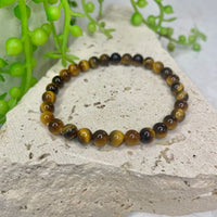 Tigers Eye Bead Bracelet