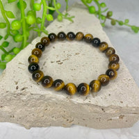 Tigers Eye Bead Bracelet