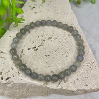 Labradorite Bead Bracelet