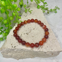 Carnelian Bead Bracelet
